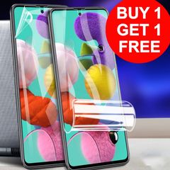 Soft Full Screen Protector for Samsung Galaxy A51 Clear PET Film Guard