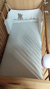baby cot with mattress 70/140