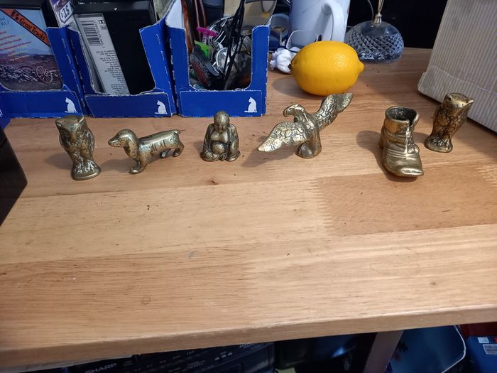 Brass  figures