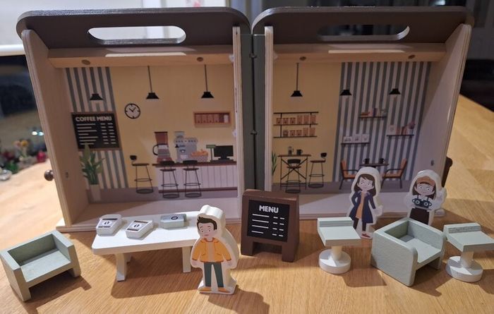 Little Town Wooden Carry Case Sets