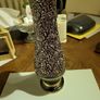 Vintage black and  gold vase Image 2