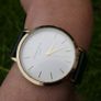 Rosefield Ams/nyc Bowery Rf106-g-02568 Black/white/rose Gold Watch Image 5