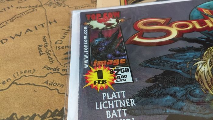 Soul Saga ! Issues 1-2 ! Including First Issue Very Rare Michael Turner Cover Variant ! 2000 ! by Top Cow !