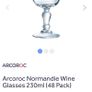 (REDUCED) x16 Arcoroc Wine Glasses Image 3