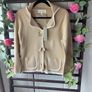 cardigan Edina ronay 100% cotton vintage inspired jacket style cardigan size 14 Image 2