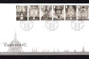 2008 Great Britain Cathedrals Commemorative Stamps addressed First Day Cover (FDC) with Edinburgh pictorial cancel