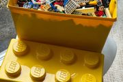 Official LEGO Classic Yellow Storage Tub Packed Full (-3kg Bricks)