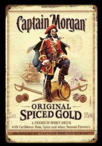 Captian Morgan : Metal Sign