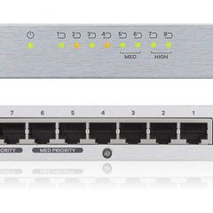 Zyxel GS-108B V3 8-Port Desktop Gigabit Ethernet Switch - Metal Housing