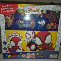 Spidey stuck on stories. New. 50% off ads (",)