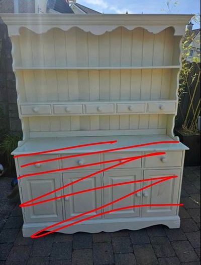 Sideboard top unit