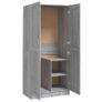 NEW SALE | Wardrobe Grey Sonoma 82.5x51.5x180 cm Engineered Wood Image 6