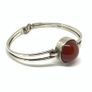 Mid century silver bangle Image 4