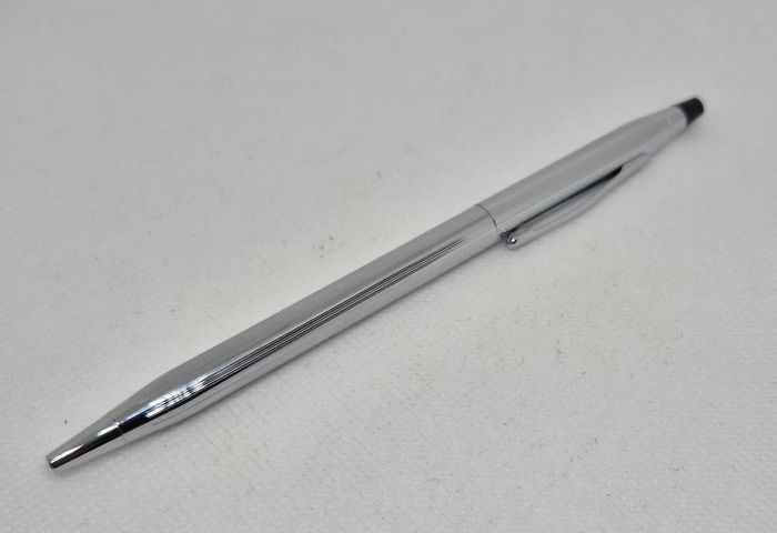 Cross Chrome Ballpoint Pen Cochlear Logo