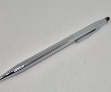 Cross Chrome Ballpoint Pen Cochlear Logo