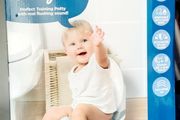 Nuby My Real Potty - Potty Training Toilet with Life-Like Flush Button &amp; Sound