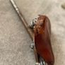 Vintage leather bike saddle Image 2