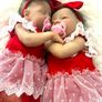 very cute reborn baby doll twins Image 2