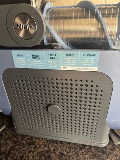 Ninja slushie machine
