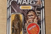 Star Wars Chewbacca 3.75 " Scale (Unpunctured) From The New Retro Collection New &amp; Unopened