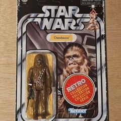 Star Wars Chewbacca 3.75 " Scale (Unpunctured) From The New Retro Collection New & Unopened