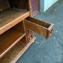 Solid and Sturdy Mid Century Dutch Furniture Sidetable -  Width 96cm, Depth 46cm, Height 82cm Image 4