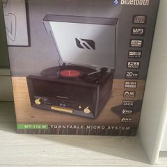Bluetooth record, cd and radio