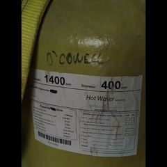 Insulated, twin coil copper cylinder