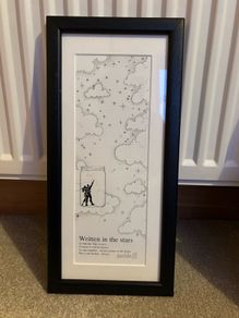 Limited Edition Signed Anna Nielsen 'Written in the Stars' Print