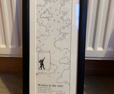 Limited Edition Signed Anna Nielsen 'Written in the Stars' Print