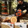 58cc Petrol Chainsaw with 20in Bar Image 2