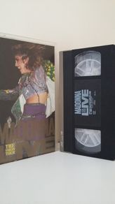 Madonna Live 1985 The Virgin Tour Vintage Vhs Pal Video Cassette Tape