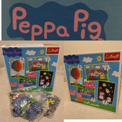 Peppa Pig 4 in 1 Box of jigsaw Puzzles