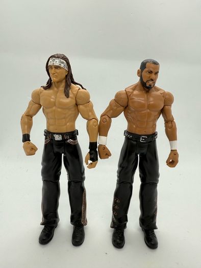 wwe 2 man Band Jinder Mahal & Drew McIntyre action figure