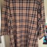 Tu Sainsburys Plaid 3/4 Sleeve Turtleneck Dress Image 2
