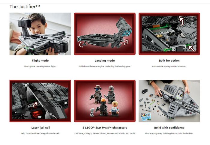 Lego Star Wars 75323 The Justifier