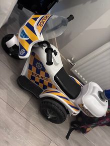 ride on police motor bike