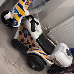 ride on police motor bike