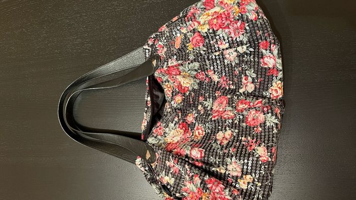 Floral Sequin Bag