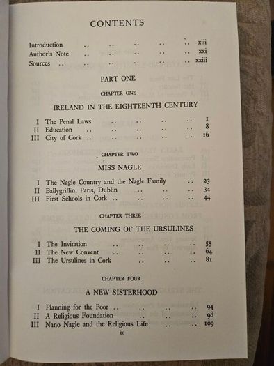 Nano Nagle And The Presentation Sisters. By T.j. Walsh. Paperback In Good Condition.  See Photos For Same.