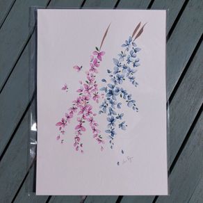 Original Watercolour Floral Painting