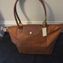 Longchamp Le Pliage Tote  Cognac Brown L Image 5