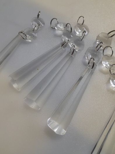 CHANDELIER - Icicle Pendant - Crystals 30 the Lot