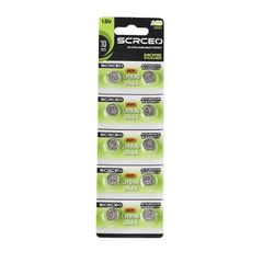 AG9 LR936 1.5V Alkaline Button Cell Batteries 10 batteries