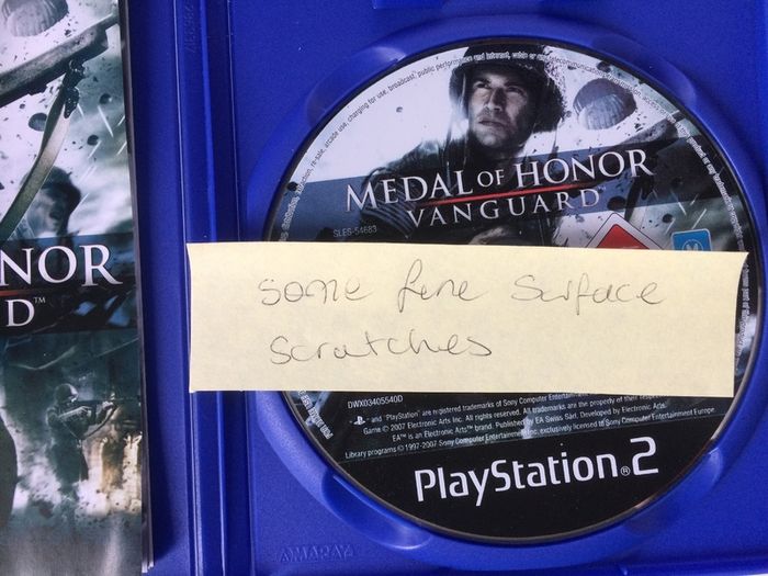 Medal Of Honor: Vanguard [2007] (Playstation 2 Game) [PAL]