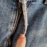 PRIMARK high rise frayed hem jeans Sz 12 Image 6
