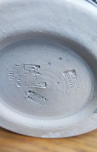 German Beer Stein Pewter Lid Vintage Made in Germany