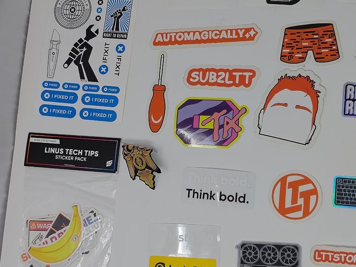 Sticker Packs - LTTStore.com + DJI + iFixIt + Insta360 + More!