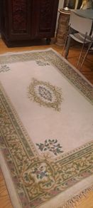 Antique Indian Large Wool Rug