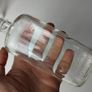 354 - Set of 3 Vintage Collectible Decorative Clear Glass 1001 Bottles Image 10